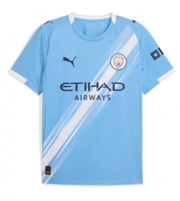 Manchester City Erling Haaland #9 Hjemmebanetrøje 2025-26 Kortærmet
